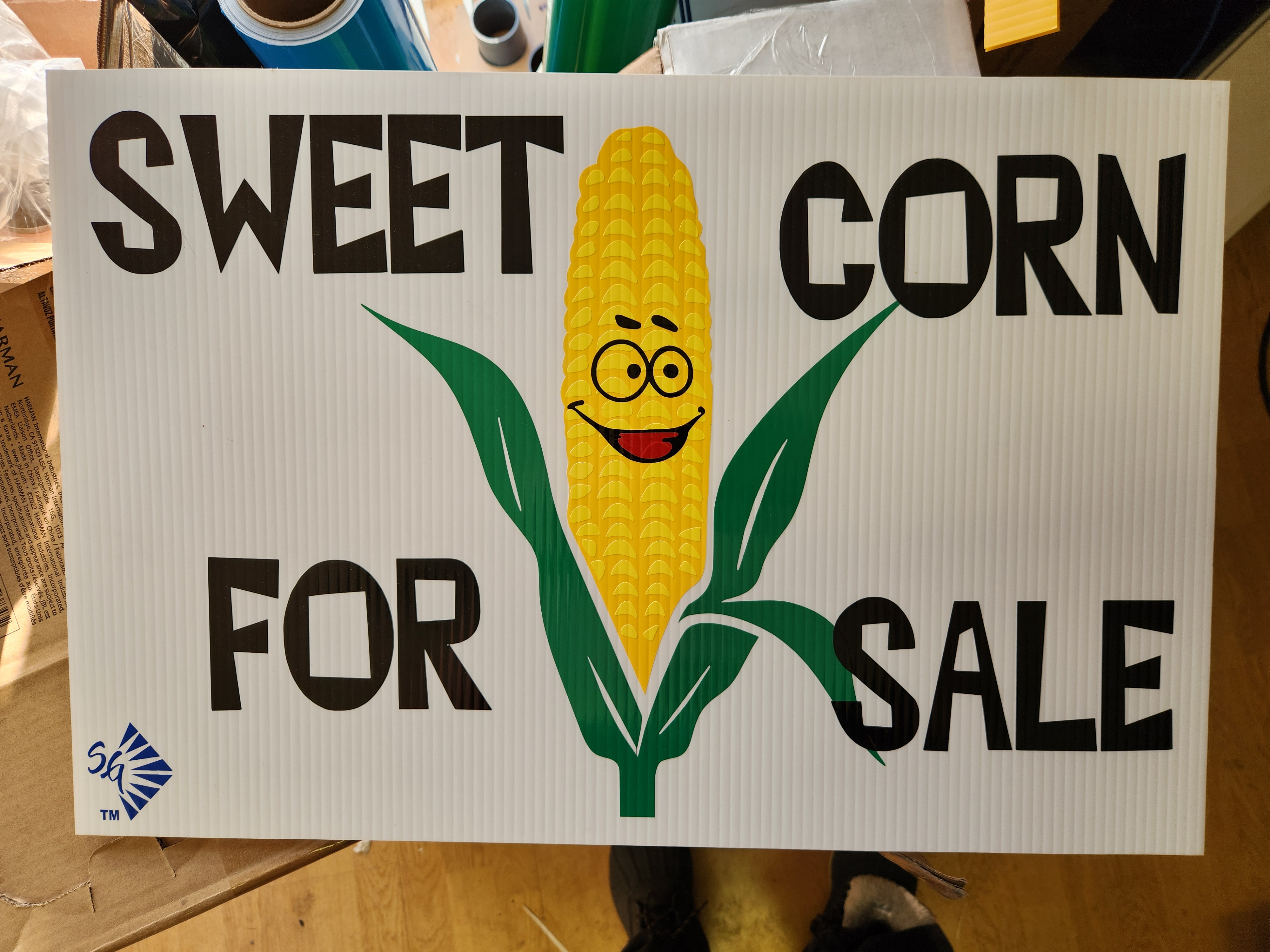 farm market sign
